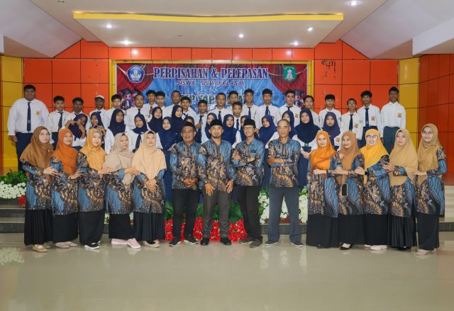PELEPASAN MURID KELAS IX TAHUN PELAJARAN 2024/2025